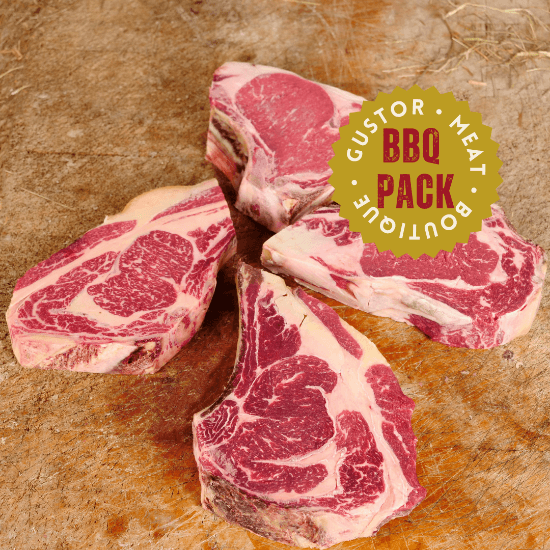 BBQ Colli Premium 100% Dry-Aged | Vier Iconische Dry-Aged Côte à l'Os Steaks